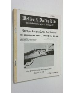 käytetty teos Weller & Dufty Ltd. - Tues & Wed. 22nd & 23rd November 1977 Sale Number 11239 : Arms and Armour sale