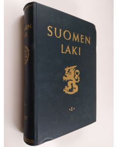 käytetty kirja Suomen laki 1967 osa 1