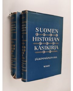 Tekijän Arvi Korhonen  käytetty kirja Suomen historian käsikirja 1-2