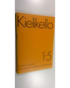 käytetty kirja Kielikello 1-5 : kielenhuollon tiedotuslehti