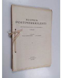 käytetty teos Suomen postimerkkilehti 1936 : seitsemästoista vuosikerta