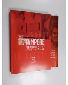 käytetty kirja Tampere Film festival 2017 ohjelmakirja + liite