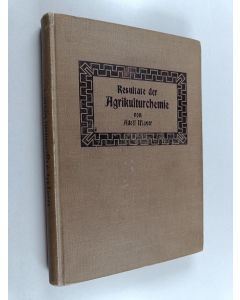 Kirjailijan Adolf Mayer käytetty kirja Resultate der Agrikulturchemie