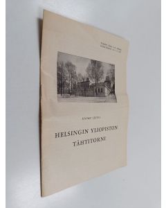 Kirjailijan Raimo Lehti käytetty teos Helsingin yliopiston tähtitorni