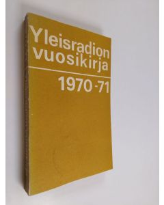 käytetty kirja Yleisradion vuosikirja 1970-71