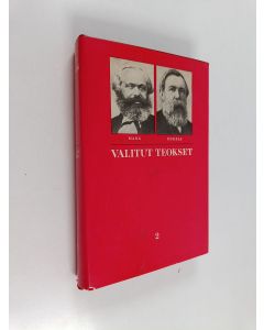 Kirjailijan Karl Marx käytetty kirja Valitut teokset 2