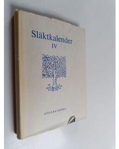 Kirjailijan Folke Landgren käytetty kirja Släktkalender 4