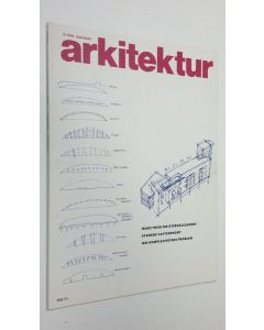 käytetty kirja Arkitektur 5/1995 juli/aug