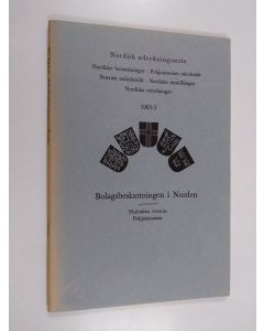 Kirjailijan H Borgenvik & Erik Eklund käytetty teos Bolagsbeskattningen i Norden - Yhtiöiden verotus Pohjoismaissa