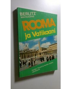 Kirjailijan Berlitz käytetty kirja Rooma ja Vatikaani
