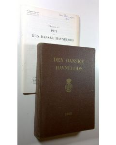 käytetty kirja Den danske havnelods 1968