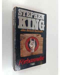 Kirjailijan Stephen King käytetty kirja Förbannelse