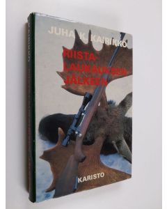 Kirjailijan Juha K. Kairikko käytetty kirja Riistalaukauksen jälkeen