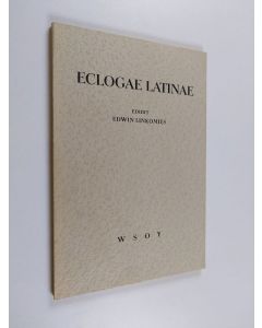 Kirjailijan Edwin Linkomies käytetty kirja Eclogae latinae