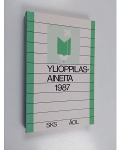 käytetty kirja Ylioppilasaineita 1987