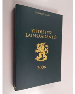 käytetty kirja Yhdistyslainsäädäntö 2006