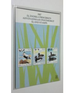 käytetty teos Åländska frimärken 1987 = Ahvenanmaan postimerkit = Åland stamps (UUDENVEROINEN)