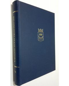 Kirjailijan Eino ym. Jutikkala käytetty kirja Helsingfors stads historia 5, 3 : Perioden 1918-1945, tredje bandet (ERINOMAINEN)