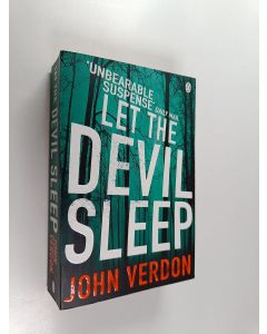 Kirjailijan John Verdon käytetty kirja Let the Devil Sleep Air Exp