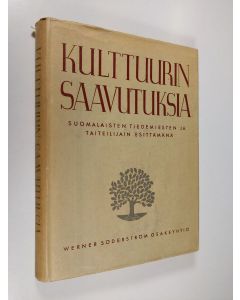 käytetty kirja Kulttuurin saavutuksia : suomalaisten tiedemiesten ja taiteilijain esittämänä