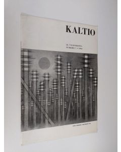 käytetty teos Kaltio N:O 7/1964 : pohjoissuomalainen kulttuuriaikakauslehti