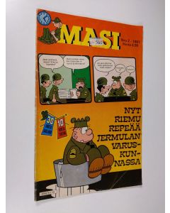 Kirjailijan Mort Walker käytetty teos Masi 2/1981