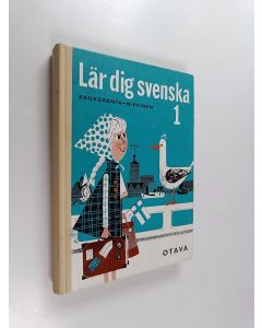 Kirjailijan Marjatta Nikkinen & Maja Kaukoranta käytetty kirja Lär dig svenska 1