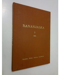 käytetty kirja Sananjalka 2 : Suomen kielen seuran vuosikirja