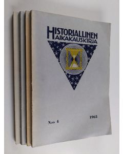 käytetty kirja Historiallinen aikakauskirja 1965 vuosikerta (nrot 1-4)