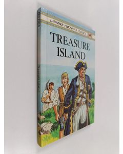 Kirjailijan Robert Louis Stevenson käytetty kirja Treasure Island