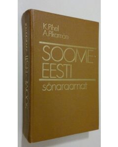 Kirjailijan Kalju Pihel käytetty kirja Soome-eesti sonaraamat