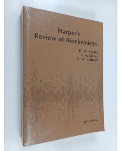 käytetty kirja Harper's review of biochemistry