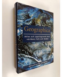 Kirjailijan Ray Hudson käytetty kirja Geographica - atlas och uppslagsverk över världens folk och länder