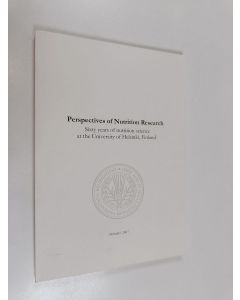 käytetty kirja Perspectives of nutrition research : sixty years of nutrition science at the University of Helsinki, Finland