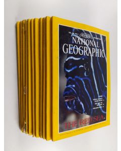 käytetty kirja National Geographic vuosikerta 1993 (1-12 + Special edition)