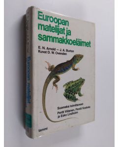 Kirjailijan E. N. Arnold käytetty kirja Euroopan matelijat ja sammakkoeläimet