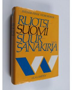 Kirjailijan Lea Lampen käytetty kirja Ruotsi-suomi suursanakirja - svensk-finsk storordbok