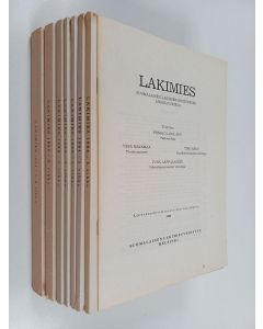 käytetty kirja Lakimies vuosikerta 1984 (1-8)