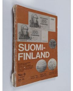 Kirjailijan Erkki Borg käytetty kirja Suomi - Finland : hinnasto ja taustatietoja Suomen rahoista No 6 : Rahat 1864-, setelit 1811-