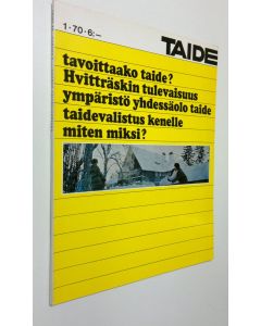 käytetty kirja Taide 1/1970