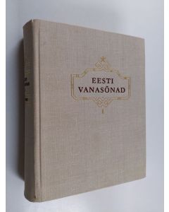 käytetty kirja Eesti vanasõnad 1 - 1-5000