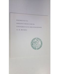 käytetty kirja Promotio XI ordinis medicorum universitatis Helsingiensis AD MCMXC