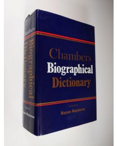 Tekijän Magnus Magnusson  käytetty kirja Chambers Biographical Dictionary