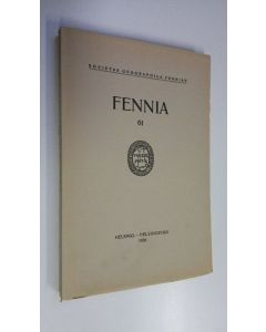 käytetty kirja Fennia 61 (lukematon)
