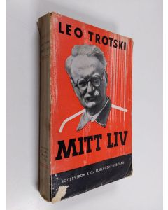 Kirjailijan Leo Trotski käytetty kirja Mitt liv