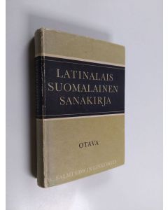 Kirjailijan J. W. Salmi käytetty kirja Latinalais-suomalainen sanakirja