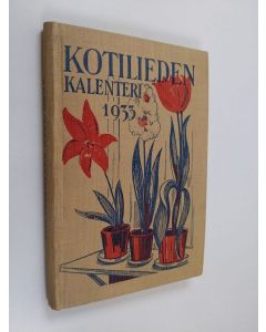 käytetty kirja Kotilieden kalenteri 1933