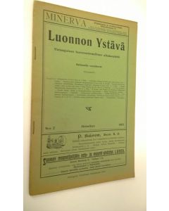 käytetty teos Luonnon ystävä N:o 2 1903 : yleistajuinen luonnontieteellinen aikakauslehti (lukematon)