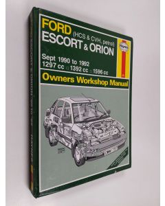 Kirjailijan Ian Coomber käytetty kirja Ford Escort & Orion (HCS & CVH, petrol) Owner's Workshop Manual