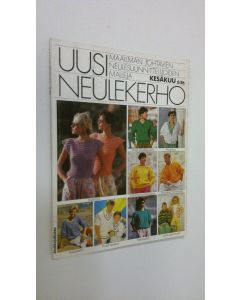 käytetty kirja Uusi neulekerho 6/86 (Kesäkuu)